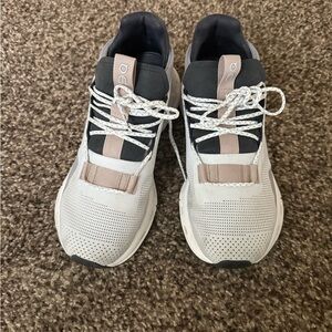 On Running Sneakers in Gray and Black
